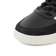 Zapatillas Adidas para hombre, primavera 2025, nuevo estilo, de cuero, transpirables, deportivas, informales, deportivas - Negro - Ver 5