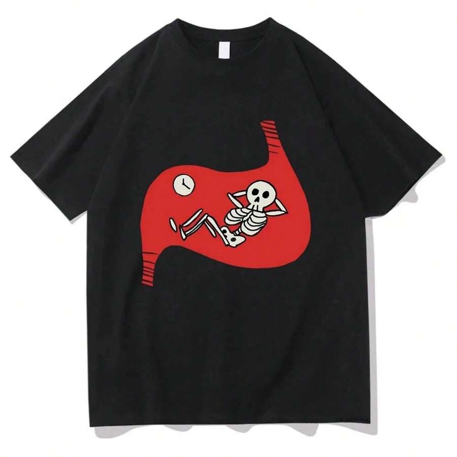 Sweatshirt Delicious In Dungeon Meshi Laios Touden TShirts Falin's Death MenWomen Clothing Unisex Cotton Graphic T-Shirts 62411 - màu đen - Xem 1