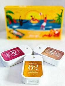 Bộ 3 món - Hộp đựng thẻ di động, chai xịt nước hoa 45ml, hương hoa tươi mát, lưu hương lâu, có thể nạp lại, tiện lợi mang theo, lăn khử mùi unisex, nước hoa du lịch, nước hoa mini bỏ túi, phù hợp mọi mùa, hương thơm lâu dài, có thể thay thế nước hoa nữ của các thương hiệu nổi tiếng, 3 lựa chọn mùi hương khác nhau. - Nhiều màu - Xem 3