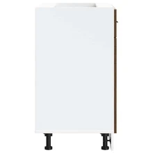 vidaXL Armario de cocina Porto chêne marrón madera de ingeniería - Marrón - Ver 6