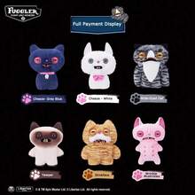 Spin Master Official "Alley Cat" Series - Cute Monster Plush Doll, Quirky Collectible Doll - 15752H - View 4