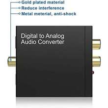 mhjDAC Convertidor de Audio Digital a Analógico de 192 KHz Adaptador Óptico a RCA con Cable Coaxial Óptico Toslink Óptico a 3.5 mm Adaptador para  HD DVD Sistemas de Cine en Casasleeping Bags - 219361112 - Ver 5