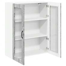 vidaXL Armadio da cucina Kalmar Gris Sonoma 80 x 31 x 100 cm - Grigio - Visualizzare 5