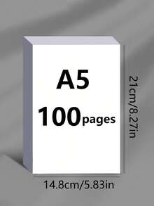 100/200张复印纸，返校及办公用品，纯白，A5/A4打印纸，学生DIY折纸，70克复印纸，发票多用途书写纸，双面打印，纯木浆，适用于喷墨/激光打印机，不易卡纸，空白书写纸，商务合同纸，毕业传单纸，广告纸，手稿纸，会议记录纸，绘图纸，适用于办公室、学校、家庭 - 彩色 - 查看 12