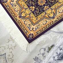 1 Set Of Coffee Coasters, Drink Coasters, Tabletop Mats, Mouse Pads, Non-Slip Heat-Resistant Pads, Cutlery Drying Mats, Tassel Carpet Coasters, Desk Coasters, Barista Accessories, Study Supplies, Holiday Gifts, Ramadan Gifts - Multicolor - View 5