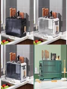 TendenciaOrganizador Multifuncional Para Cuchillos Cubiertos Y TablaCalidad premium - Verde - Ver 4