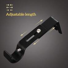 Curtain Rod Bracket Adjustable Rotation For Office Living Room Bedroom - Multicolor - View 8