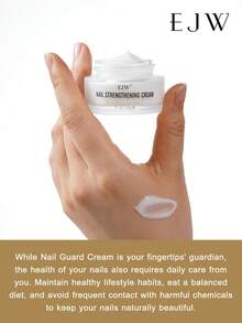 专业硬蹄甲强化霜 - 指甲护理角质层霜，防止指甲开裂、碎裂、断裂并强化指甲