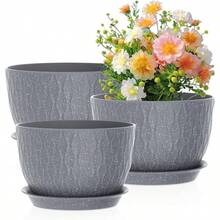 Grey With White Speckles + 12+10+9 Inch