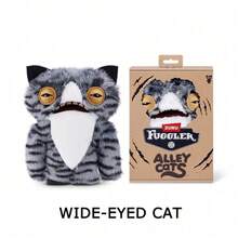 Spin Master Official "Alley Night Cat" Series - Ugly-Cute Monster Plush Doll, Quirky Collectible Doll - 15752G - View 9