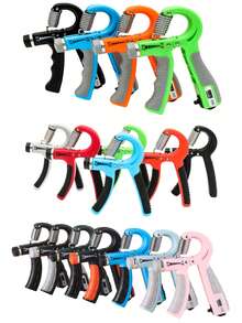 10-60LB Adjustable Multi-Function Fitness Grip Strength Trainer With Mechanical Counter And Anti-Slip Design - Multicolor - View 6