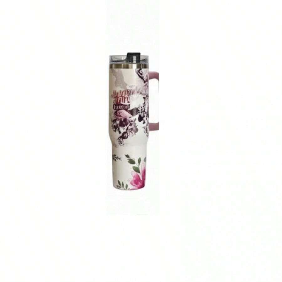 Vaso Termico de Acero Inoxidable 40oz - Beis - Ver 1