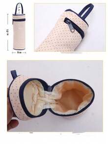 Panaleras Cambiador Bebe Botella Viaje Multiuso De Viaje Para Biberón Bolso Bandolera Set 5 - Rojo - Ver 3