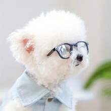 1 Paar Haustier Sonnenbrillen, geeignet für kleine Hunde, Katzen und Kaninchen, modisches Fotorequisit mit UV-Schutz und windabweisendem Design, stilvolle Haustier Sonnenbrillen, cooles Outdoor-Fotografie-Zubehör für Haustiere, Haustier Dekor Puppe Ornament - Verschiedenfarbig - Übersicht 7