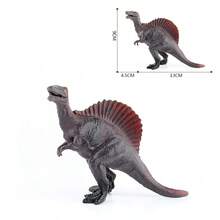 Jurassic Realistic Tyrannosaurus Rex Dinosaur Model Series, Lifelike Static Dinosaur World Toy Model, Office Desk Decor Toy, Educational & Fun - Handpainted Giant Dinosaur Model - Multicolor - View 11