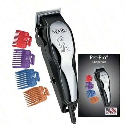 Wahl PetPro Dog Grooming Clipper Kit with erior fur feeding blades profional type grooming at home #9281210