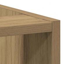 vidaXL Mueble bajo "Riga" madera artesanal 30 x 44,5 x 81,5 cm madera de ingeniería - Marrón - Ver 7