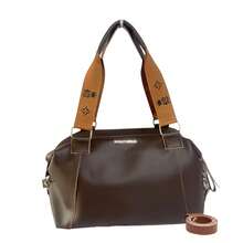 KS Karla Samenho cosmetics and accessories KS Berlin Women's Shoulder Tote Bag With Large Crossbody Strap - 咖啡棕 - 查看 10