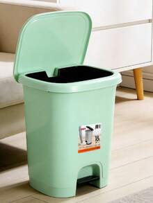 Thùng rác đạp chân nhiều kích cỡ - Thùng rác có nắp đậy dùng trong gia đình 7.5L/18L / Thùng đựng đồ nhà bếp, phòng tắm (Màu ngẫu nhiên) - Nhiều màu - Xem 2