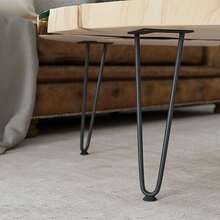 Set Of 4 Metal Hairpin Table Legs, For Dining Table, Desk And Stool, DIY