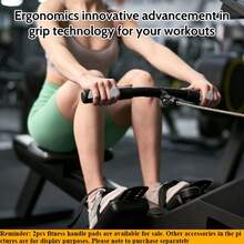 2只装防滑橡胶露指健身手套，男女通用，适用于杠铃把手、橡胶健身哑铃把手、橡胶举重防滑握把