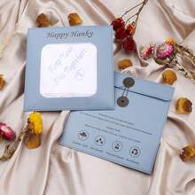 Wedding Handkerchiefs Something Blue For Bride, Mother Of The Bride Gifts Embroidered Lace Keepsake Bridal Hankies - 保持你的狀態 - 查看 8