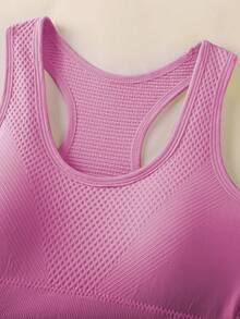 4 Pcs Women's Casual Sports Bra,  Bra With Criss-Cross Straps, Sports Vest, Comfortable And Breathable,  Suitable For Fitness, Yoga, And Running - 彩色 - 查看 5