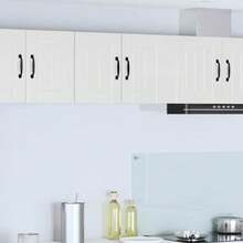 vidaXL Armoire de cuisine Blanc brillant 30 x 31 x 40 cm - Blanc - Voir 2