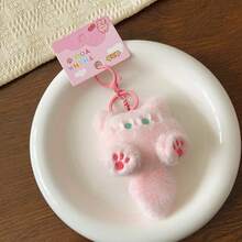 Móc khóa hình mèo nhồi bông dễ thương tự làm, mặt dây chuyền thủ công, phụ kiện trang trí túi xách, búp bê nhồi bông, quà tặng tiệc tùng, quà sinh nhật, quà ngày lễ. - Nhiều màu - Xem 5