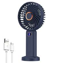 Mini ventilatore portatile, ventilatore da viaggio palmare, 5 velocità del vento regolabili e silenziose, ricaricabile USB, adatto per ufficio, casa, viaggi all'aperto, rinfrescamento estivo, spiaggia, articolo da viaggio essenziale, scelta primaverile ed estiva, regalo per damigelle, camera da letto, decorazione, spiaggia, viaggio, per uomo, per donna, vacanza, oggetti carini - Multicolore - Visualizzare 15