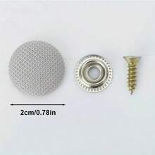 60件套汽车车顶维修螺丝套装，实用工具，用于固定松动或脱落的汽车车顶内衬，采用尼龙卡扣和螺丝将车顶内衬牢固地固定在车身上，汽车车顶内衬维修套装，汽车替换零件 - 60pc汽車頂棚扣 - 查看 4