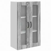 vidaXL Kalmar Küchenschrank, Sonoma Grau, 60 x 31 x 100 cm - Grau - Übersicht 1