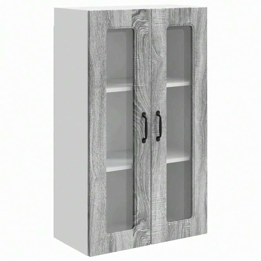 vidaXL Kalmar Küchenschrank, Sonoma Grau, 60 x 31 x 100 cm - Grau - Übersicht 1