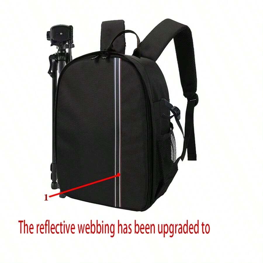 轻便单反相机包，户外紧凑型双肩带数码相机背包 - 彩色 - 查看 1