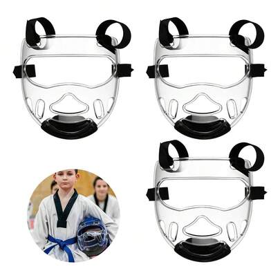 TendenciaDeportes Head Protector Taekwondo Boxeo Niños 3 Piezas BlancoCalidad premium