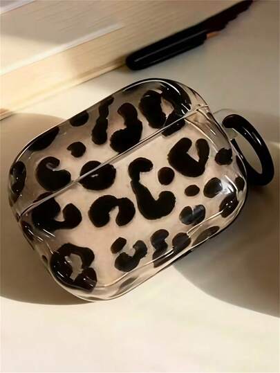 Luxury Cute Leopard Print Earphone Case Compatible With Pro 1 2 3 4 Pro 2 Pro 3 Protective Shell Soft Cover Gift