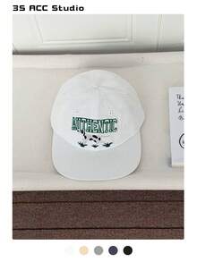 Niche Streetwear Retro American Style Embroidered Brim Baseball Cap, Unisex Patchwork Planet & Letter Soft Top Adjustable Cap, Versatile For All Seasons, Skater Hippie Chicks Style, Summer, Beach, Hat - Flat-brimmed Hat - View 4