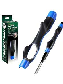 RUNJIG 2026 Golf Grip Trainer, Golf Training Aid, Portable To The Practice Area, Grip Trainer Helps Train Correct Hand Position, Golf Accessory Improves Swing Rhythm - Blue - View 8