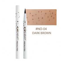 HANDAIYAN 1ml Natural Freckle/Mole Pen, Highly Pigmented Waterproof, Easy To Apply, Creates Refined Makeup Look, Suitable For Parties, Festivals, Daily Makeup, Halloween, Christmas, Autumn/Winter. Also Applicable For Camping, Travel, Gatherings And Other Fashionable Makeup Occasions. Cosmetic Product, Face Painting, Makeup, Suitable For Women, Winter/Spring, Suitable As Birthday, Valentine's Day, Mother's Day Gift, Carnival Party. Best Color Choice For Y2K Fancy Fashion - 04 Warm Brown - 查看 5