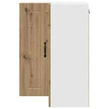 vidaXL Armoire de cuisine Chêne artisanal 57 x 57 x 80 cm - Tabac - Voir 6