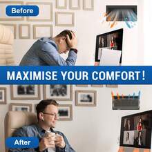 Heavy Duty Magnetic Vent Cover For Ceiling, Floor & Wall - Strong Neodymium Magnets, Adjustable 8" To 15", Non-Slip Design - Multicolor - View 6