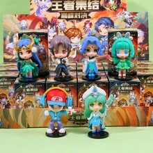 批发王者荣耀角色可爱手办：蔡文姬、妲己、海妖、云中君、妖媚、学生版法师饰品 - 彩色 - 查看 2