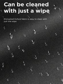 EAGET 15英寸防水笔记本电脑包，采用全覆盖超柔软内衬、双储物袋和加密牛津布面料——全方位保护，收纳有序，适用于MacBook、iPad、HP Chromebook、Surface笔记本电脑、笔记本电脑公文包等。 - 黑色 - 查看 6