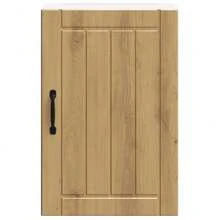 vidaXL Armoire murale de cuisine Lucca chêne artisanal bois ingénierie - Tabac - Voir 5