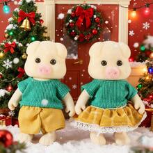 TendenciaJuego De Figuras De Familia Nuevo Sylvaniano Animales RegaloCalidad premium - hoja - Ver 4