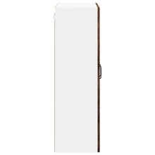 vidaXL Mobile da Cucina Murale con Porte Bois Ancien 60 x 31 x 100 cm - Castano - Visualizzare 7