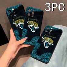 La funda de teléfono con espejo Fierce Roar de los Jacksonville Jaguars también funciona como un elegante espejo y es compatible con  17,  16 Pro Max,  15 Pro Max,  13 y  12. Fabricada en TPU resistente, ofrece una excelente protección contra golpes y caídas. Perfecta para los amantes del deporte y un regalo ideal para amigos, familiares, cumpleaños o cualquier ocasión especial. - Negro - Ver 1