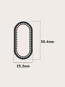 1 carcasă de protecție unisex, culoare solidă, la modă, electrolizată, TPU, pentru Xiaomi Mi Band 10, acoperire completă, anti-zgârieturi