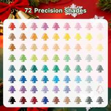 LOVEWE 72/120 Colors Acrylic Paint Markers - Water-Based Self-Inking Brush Tip, No Bleed For Rock Canvas Wood Ceramic Glass, Art Supplies For Adults DIY - 120種顏色 - 查看 4