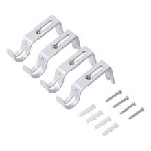 Curtain Rod Bracket Adjustable Rotation For Office Living Room Bedroom - Multicolor - View 14